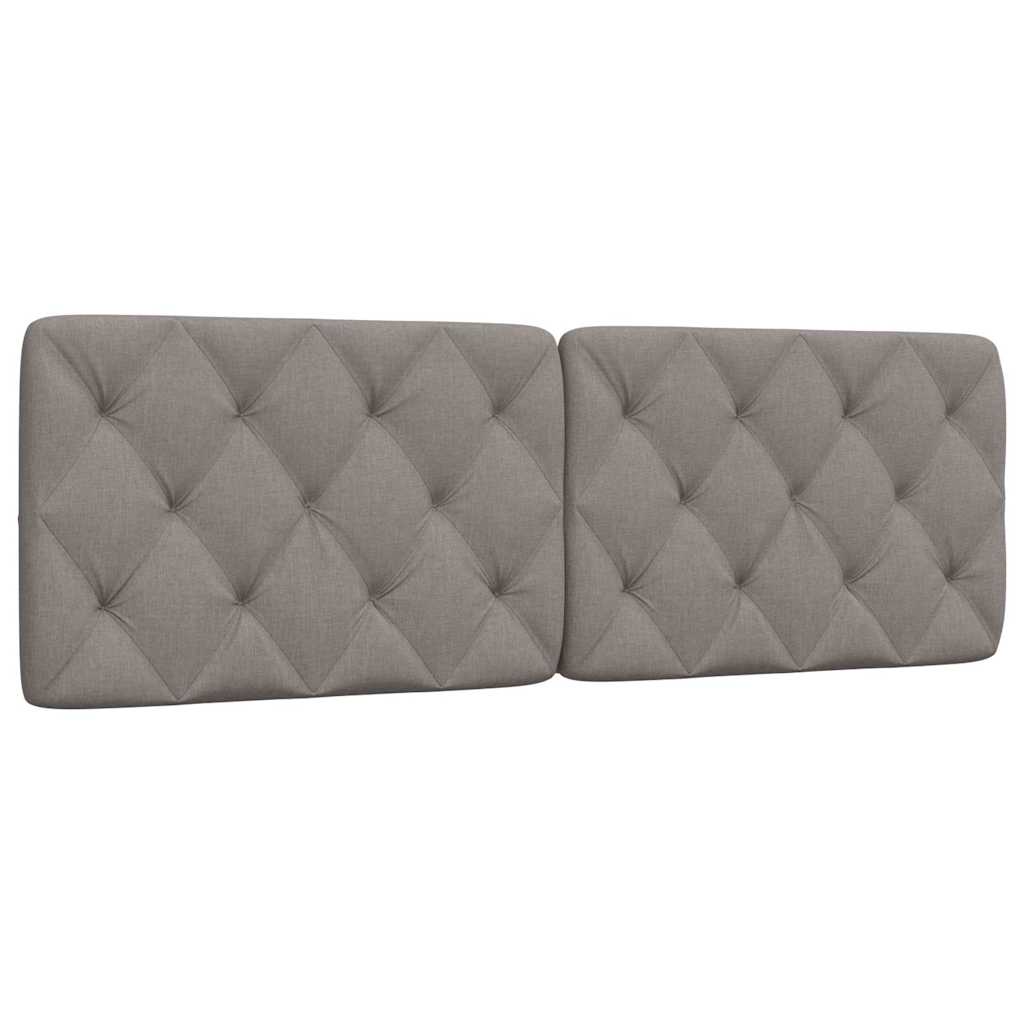 Headboard Cushion Dark Grey Fabric