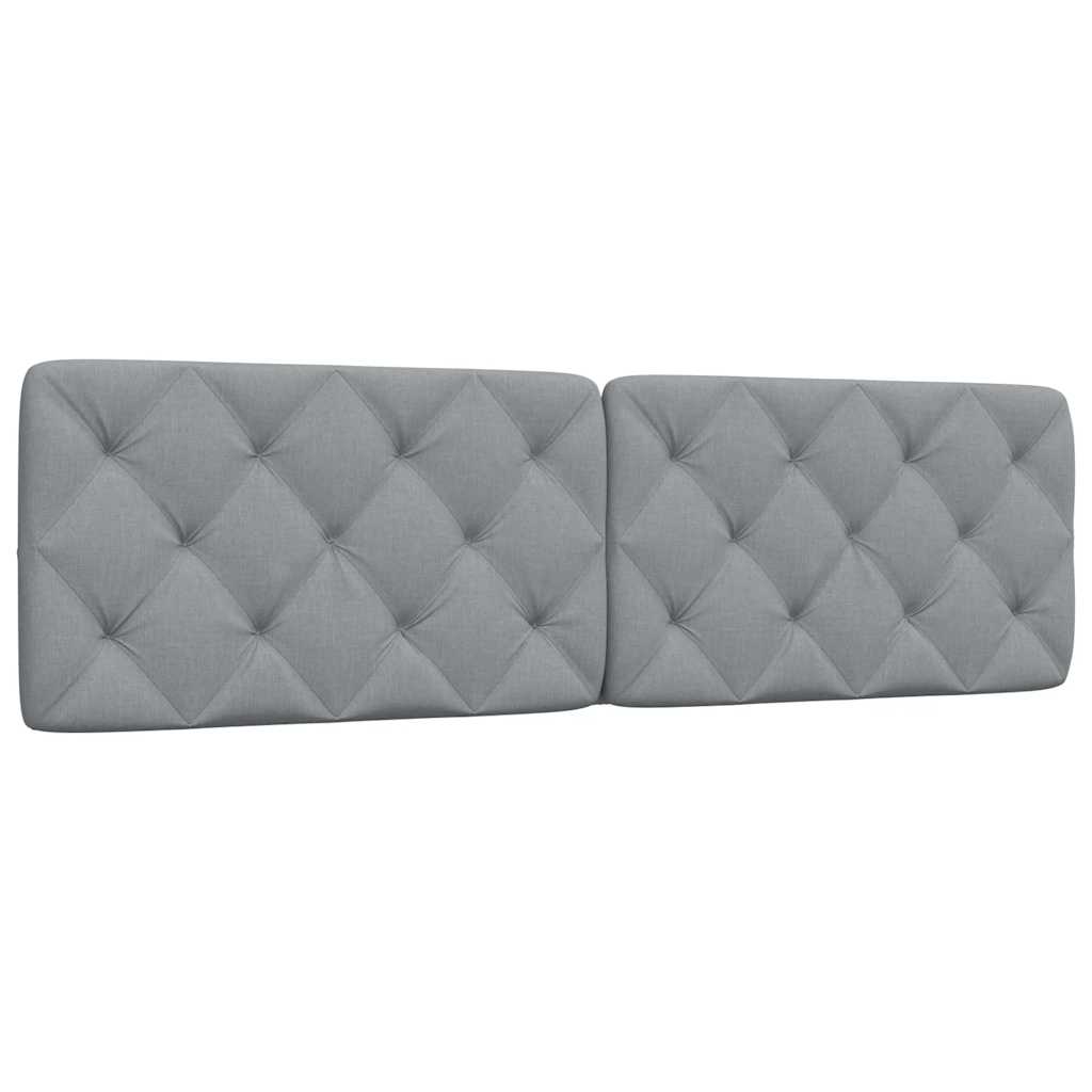 Headboard Cushion Dark Grey Fabric