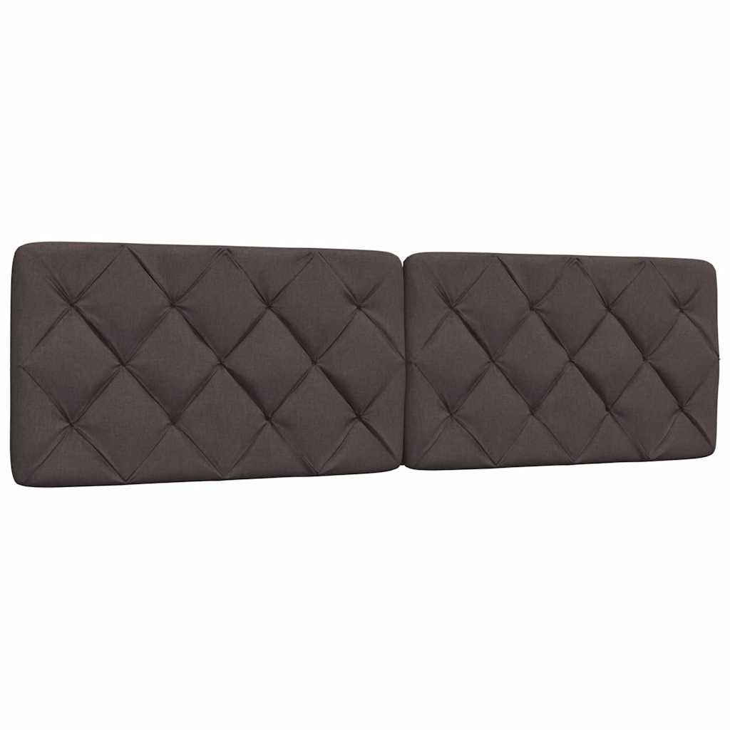 Headboard Cushion Dark Grey Fabric