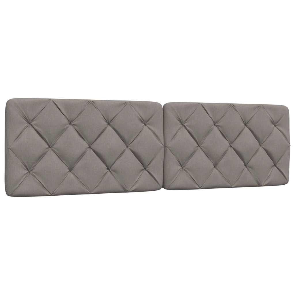 Headboard Cushion Dark Grey Fabric