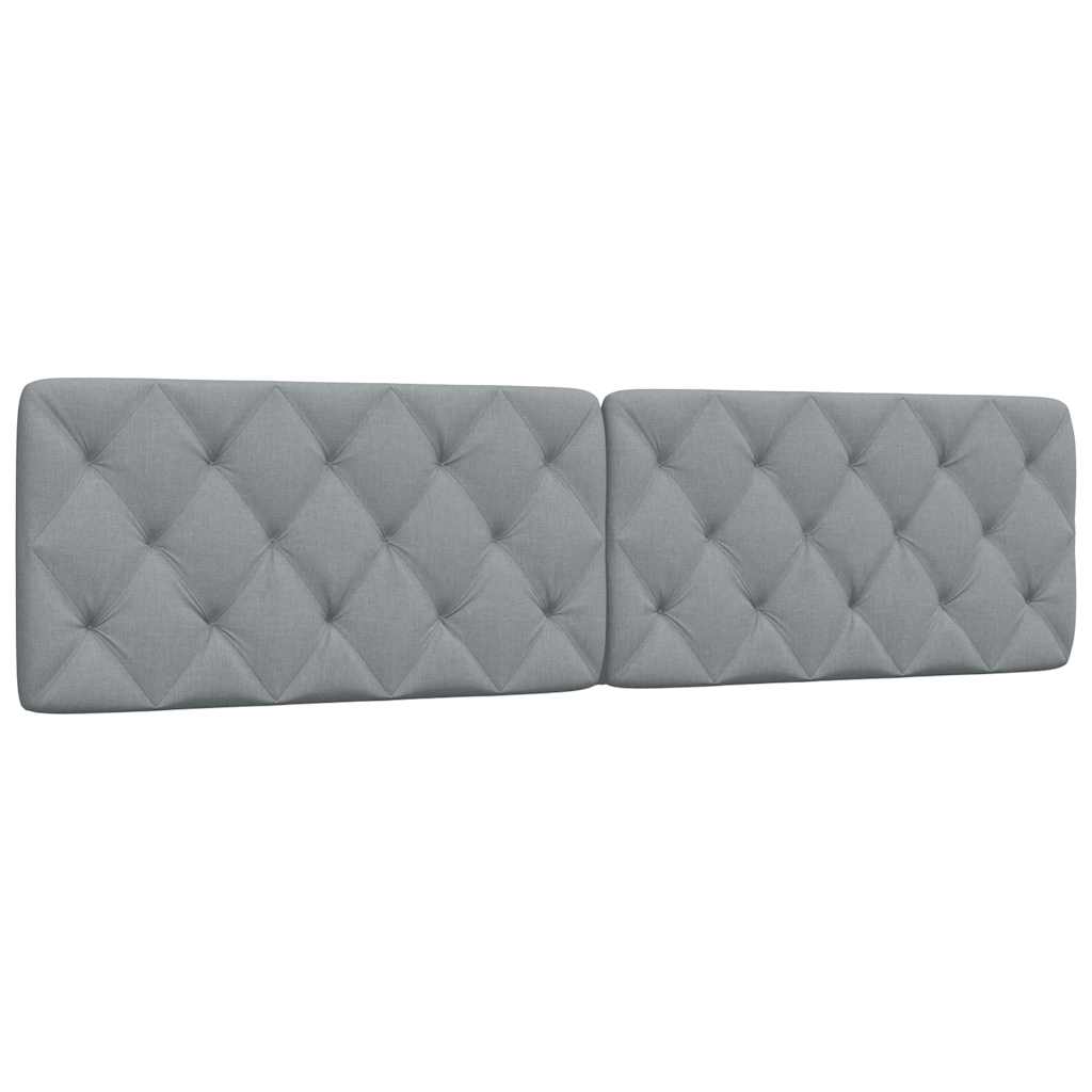 Headboard Cushion Dark Grey Fabric
