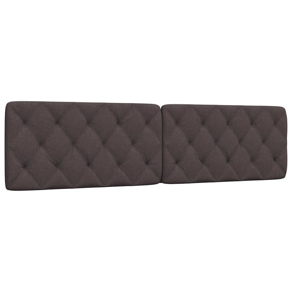 Headboard Cushion Dark Grey Fabric