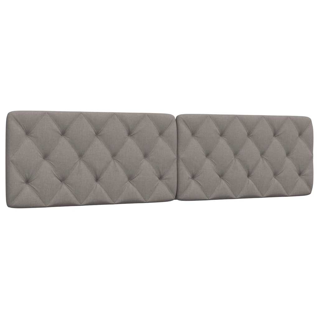 Headboard Cushion Dark Grey Fabric