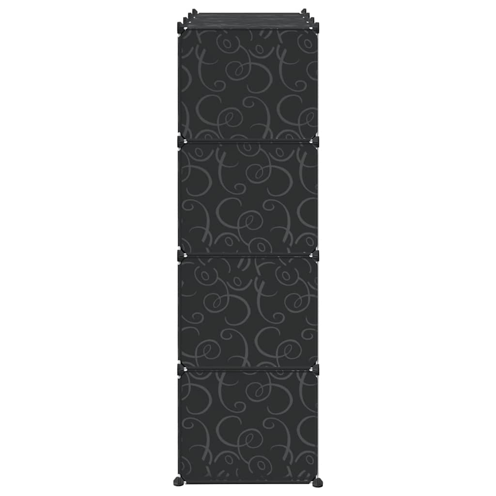 Förvaringskuber Stapelbara Med 12 Kuber Och Hängstänger Pp