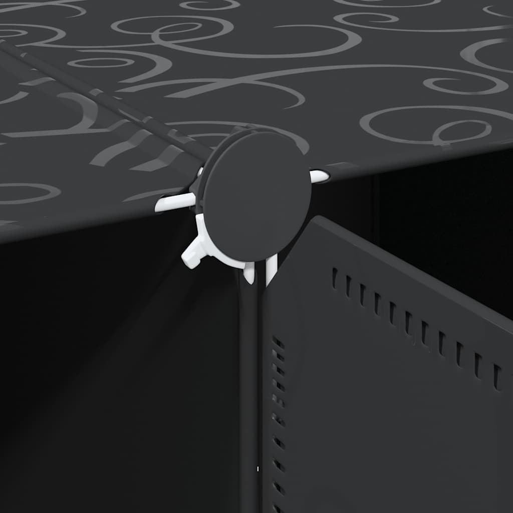 Förvaringskuber Stapelbara Med 12 Kuber Och Hängstänger Pp