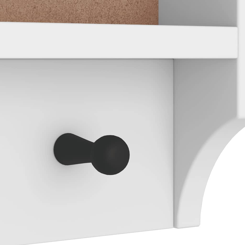 Vägghängd Klädhängare Sandnes 45X12X35 Cm Massiv Trä Furu