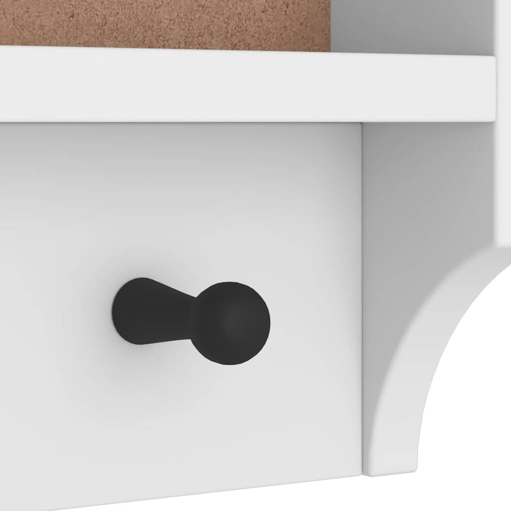 Vägghängd Klädhängare Sandnes 87X12X35 Cm Massiv Trä Furu