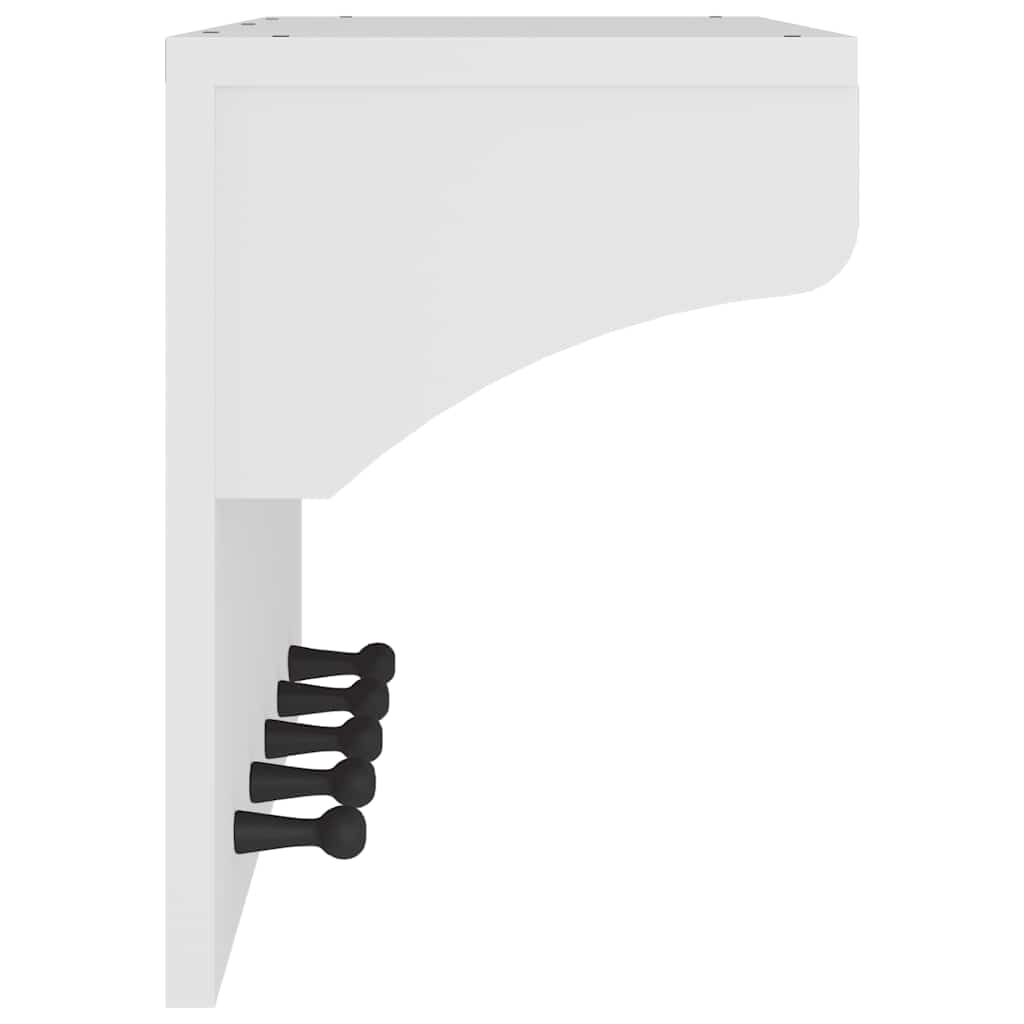 Vägghängd Klädhängare &quot;Sandnes&quot; 87X30X42 Cm Massiv Trä Furu