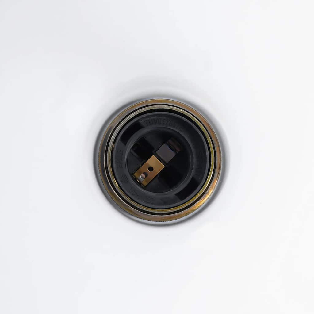 Taklampa Höjdjusterbar E27 Glansgrå Ø 22 Cm Metall