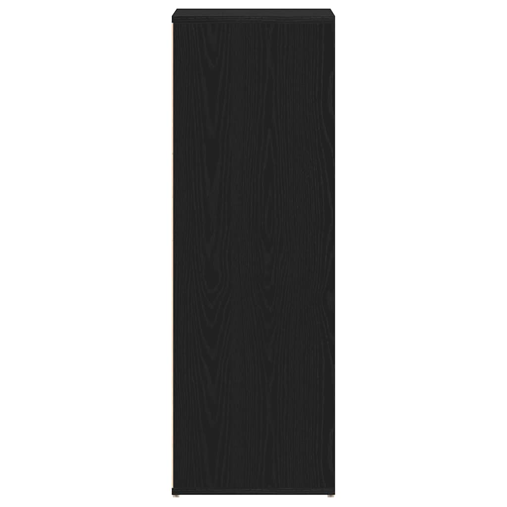 Skohylla Rökfärgad 54X34X100,5 Cm Konstruerat Trä