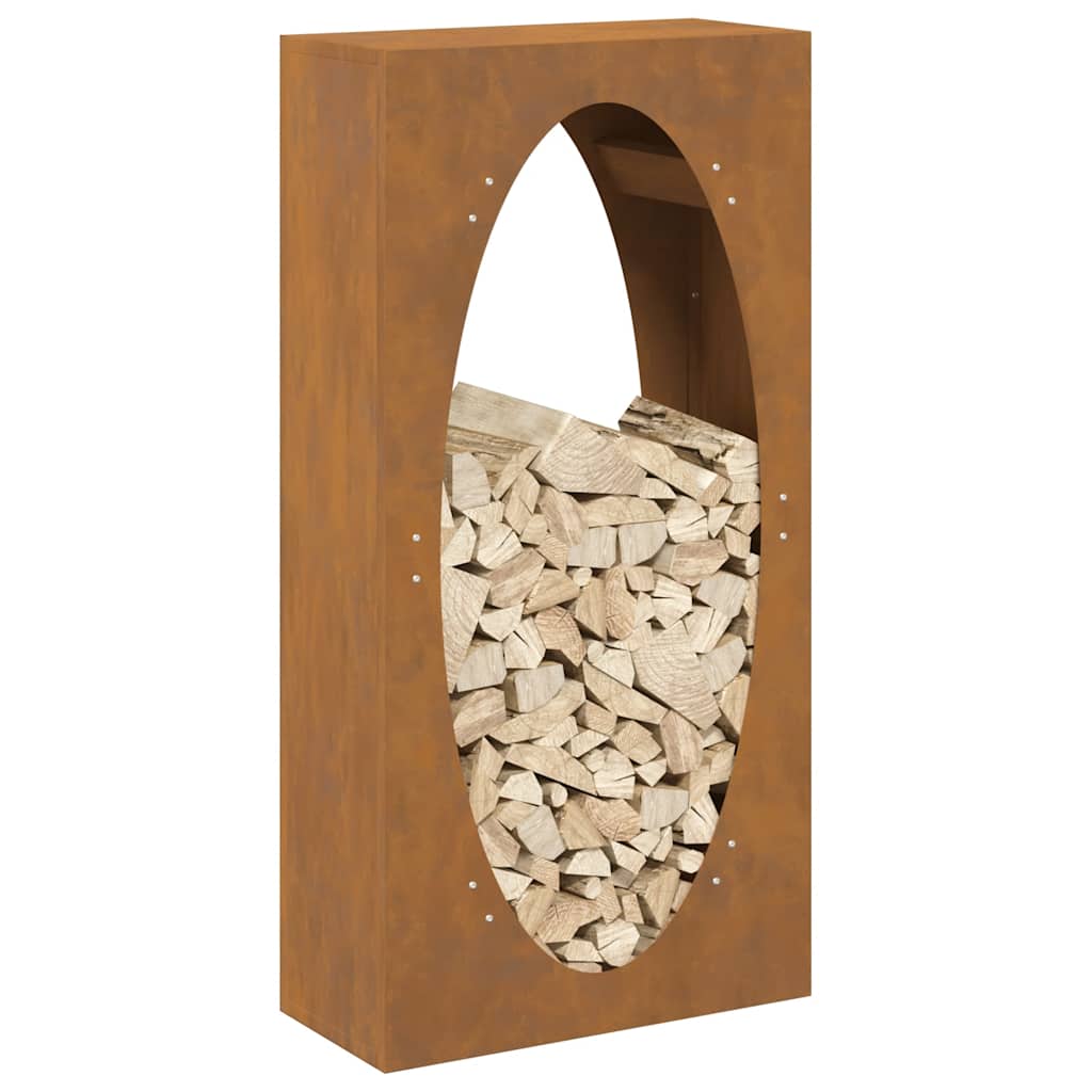 Vedställ 50X23X100 Cm Väderbeständigt Stål