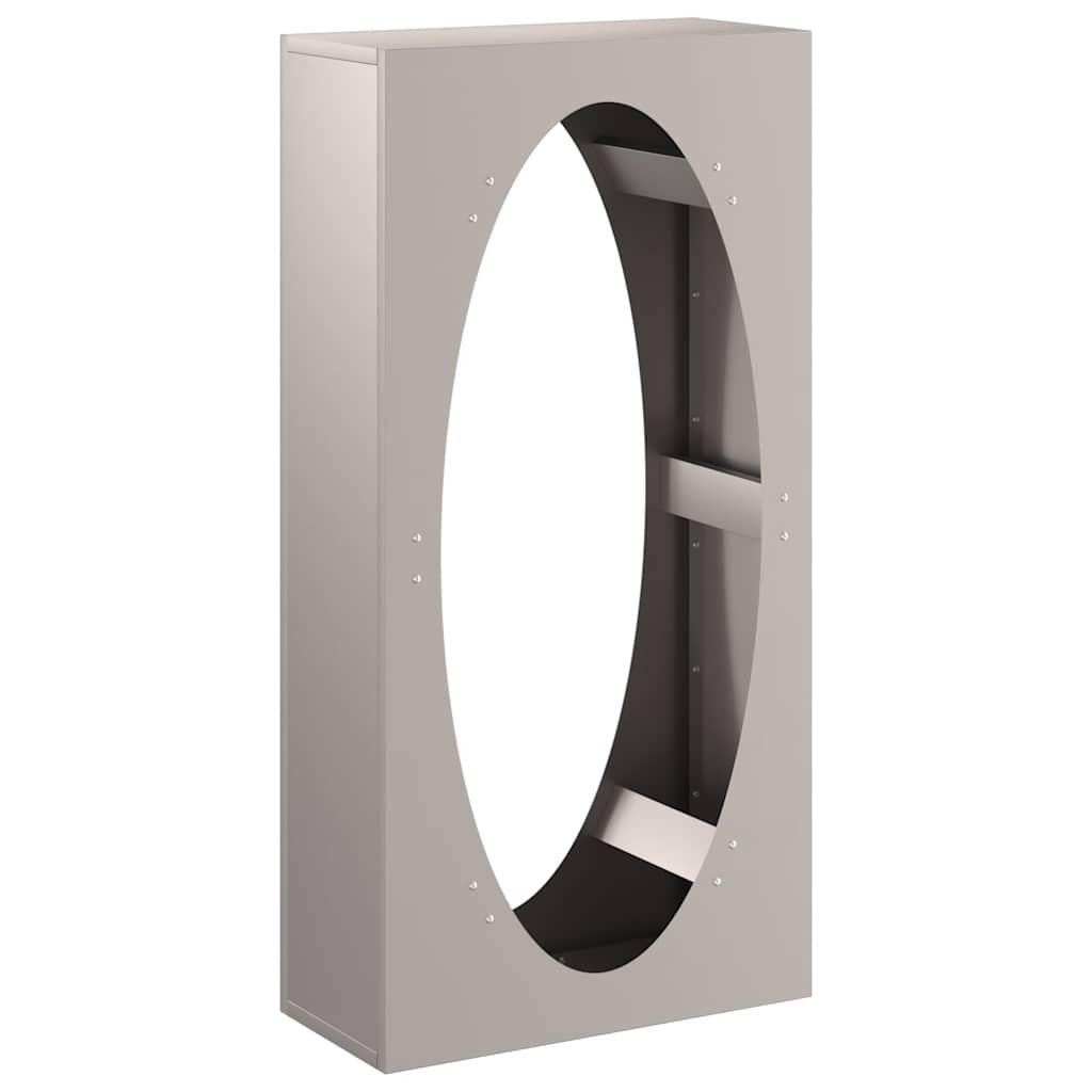 Vedställ 50X23X100 Cm Väderbeständigt Stål