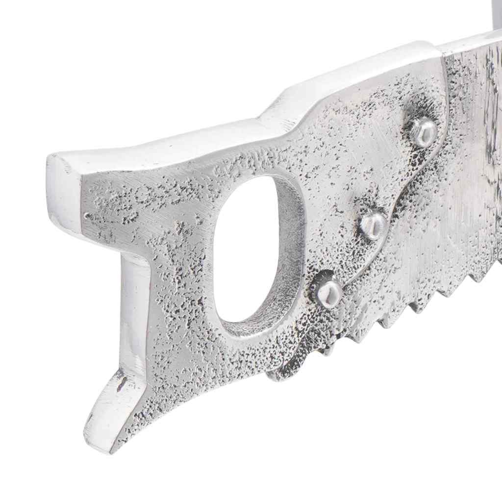 Bokstöd 2 Pcs Silver 11 X 14 X 17.5 Cm Aluminium