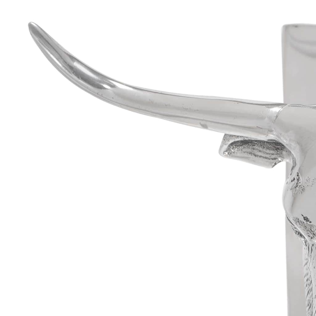 Bokstöd 2 Pcs Silver 21.5 X 15.5 X 20 Cm Aluminium