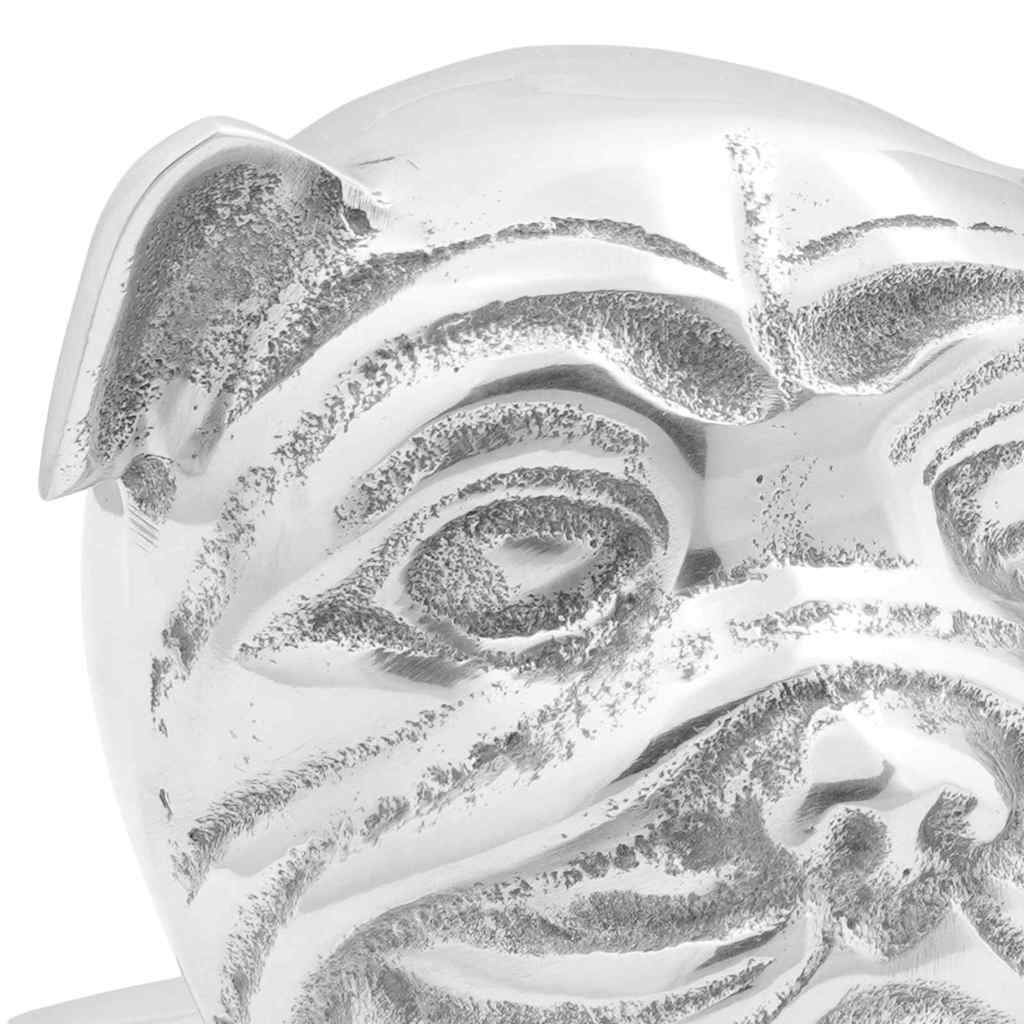 Bokstöd 2 Pcs Silver 8 X 12 X 16.5 Cm Aluminium