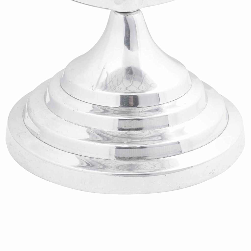 Skulptur Silver Aluminium