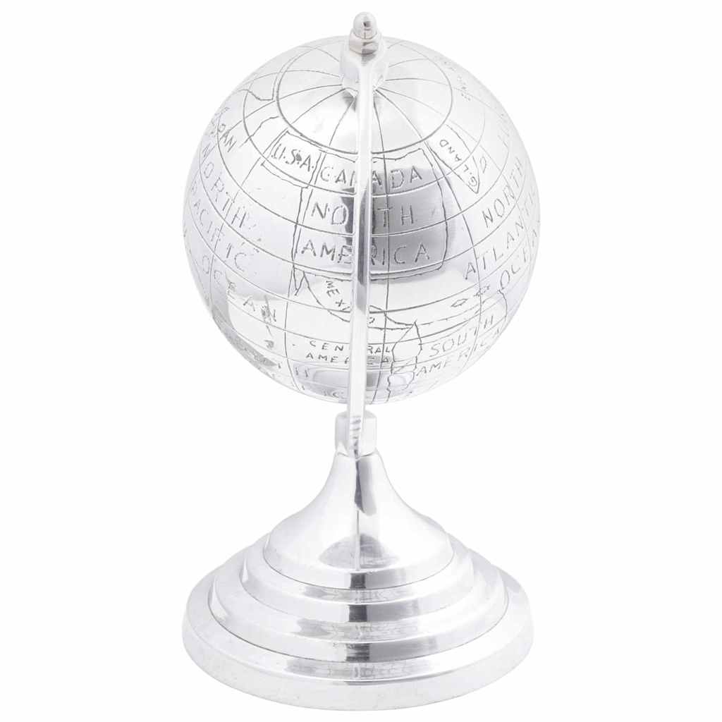 Skulptur Silver Aluminium