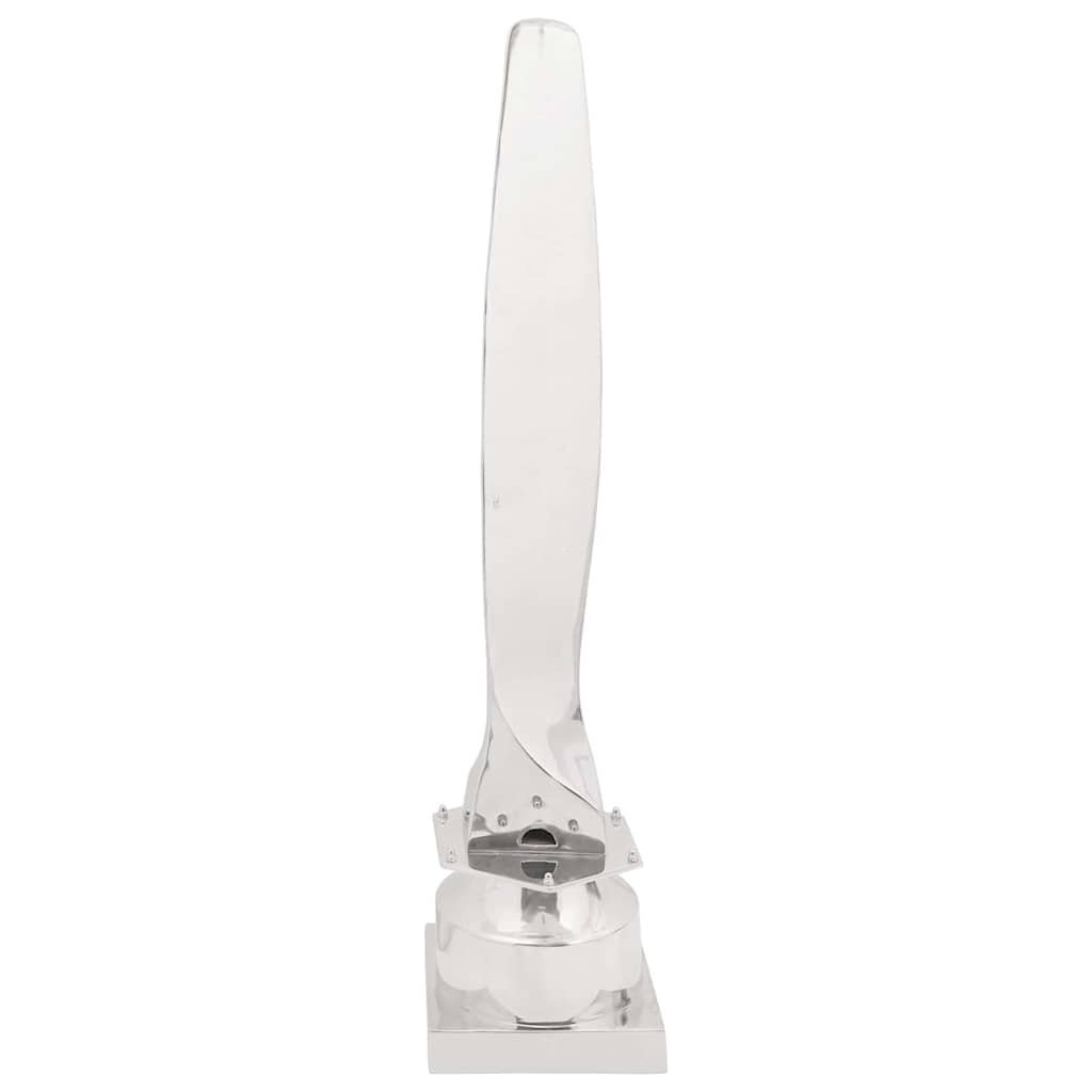 Skulptur Silver 26 X 26 X 110 Cm Aluminium