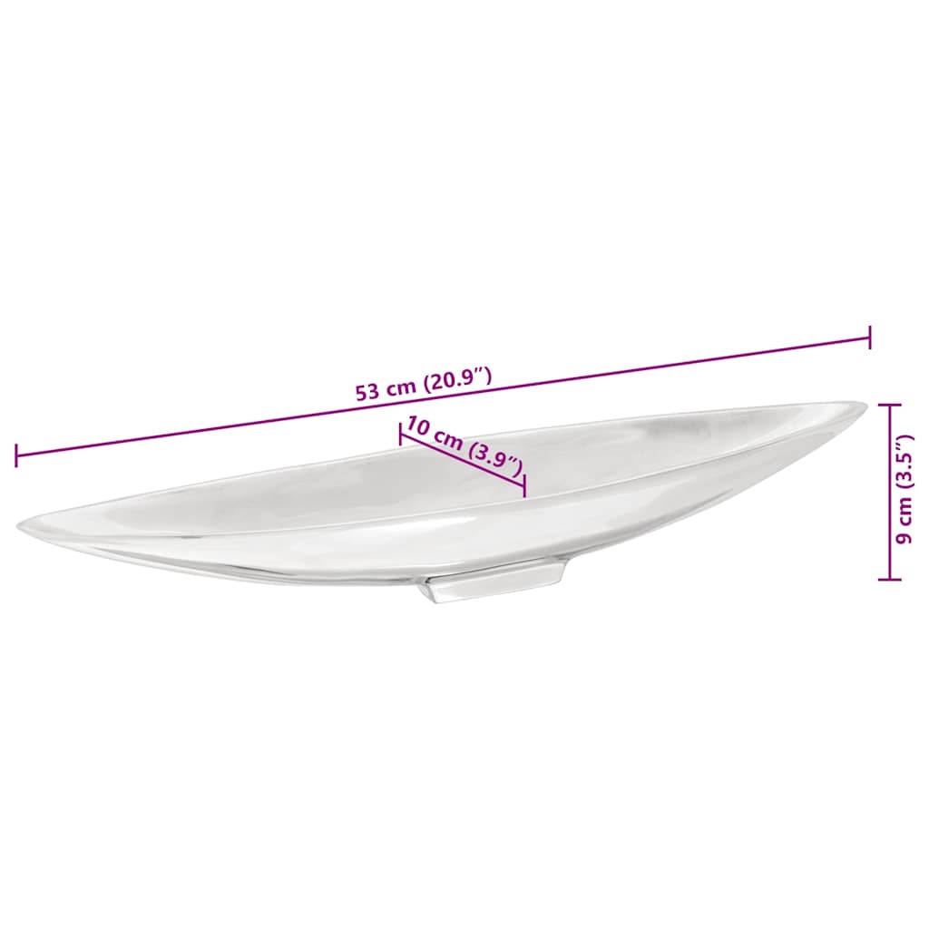 Fruktkorg Silver 54 X 9 X 10 Cm Aluminium