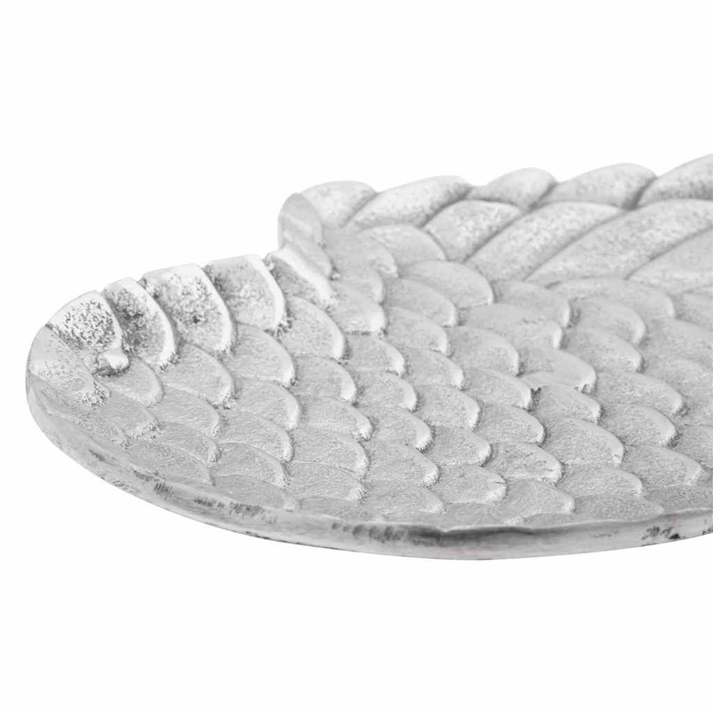 Fruktkorg 2 Pcs Silver 40 X 18 X 4 Cm Aluminium