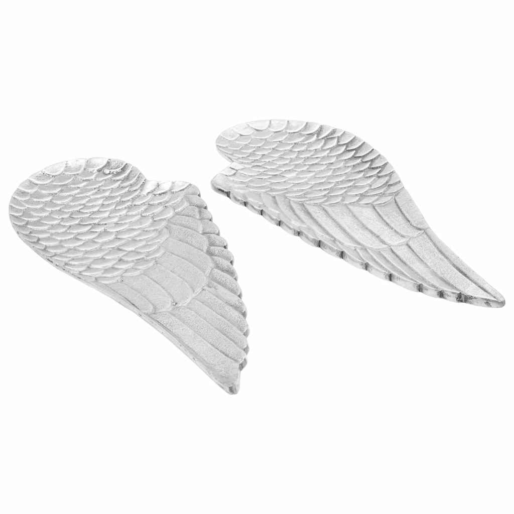 Fruktkorg 2 Pcs Silver 40 X 18 X 4 Cm Aluminium