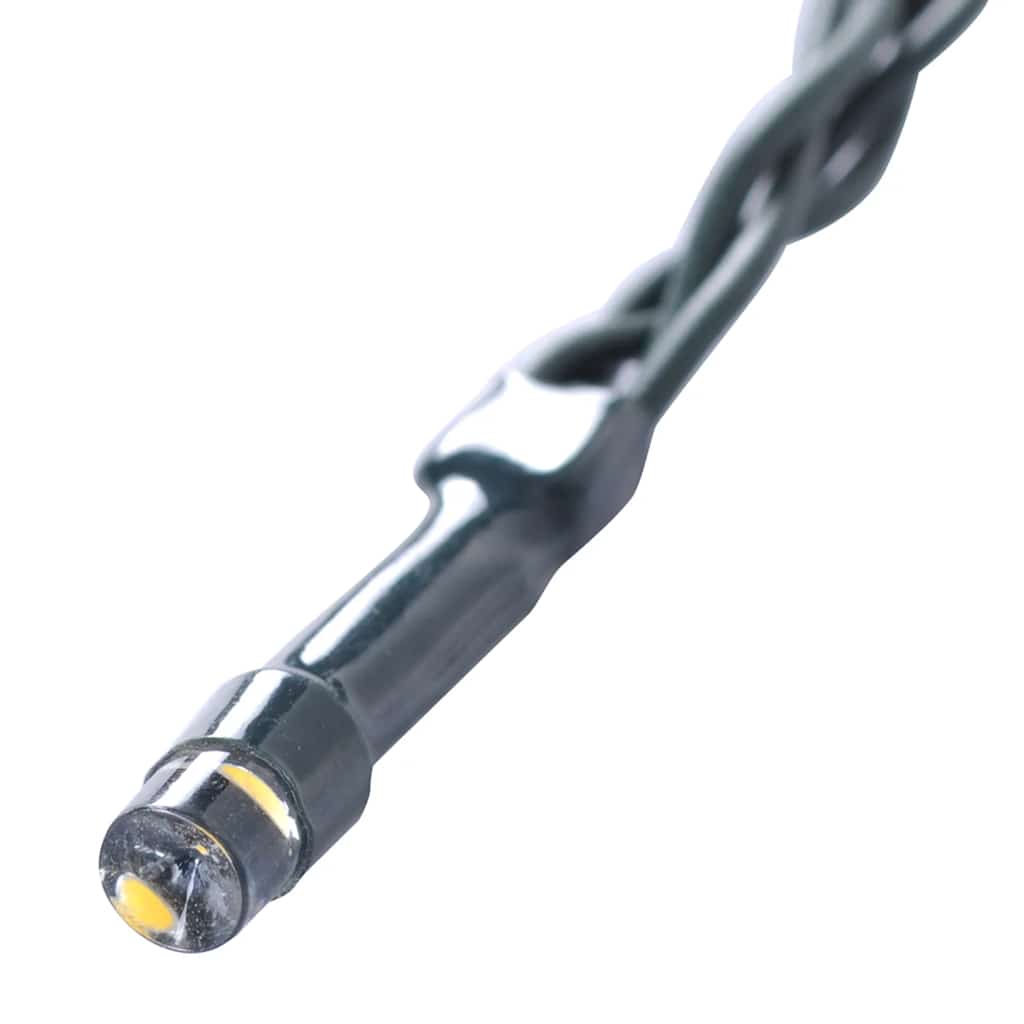 Plastkulor Av Buxbom Med Led-Lampor 2 St Gröna