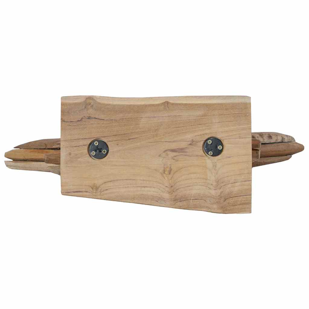 Julstjärna Brun 60 X 5 X 75 Cm Massivt Teakträ