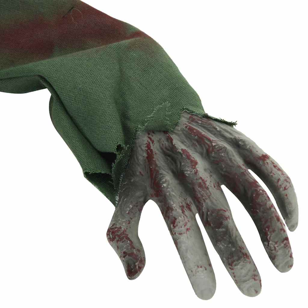 Halloween Krypande Zombie Grön 112 X 25.5 X 21.5 Cm Polyester