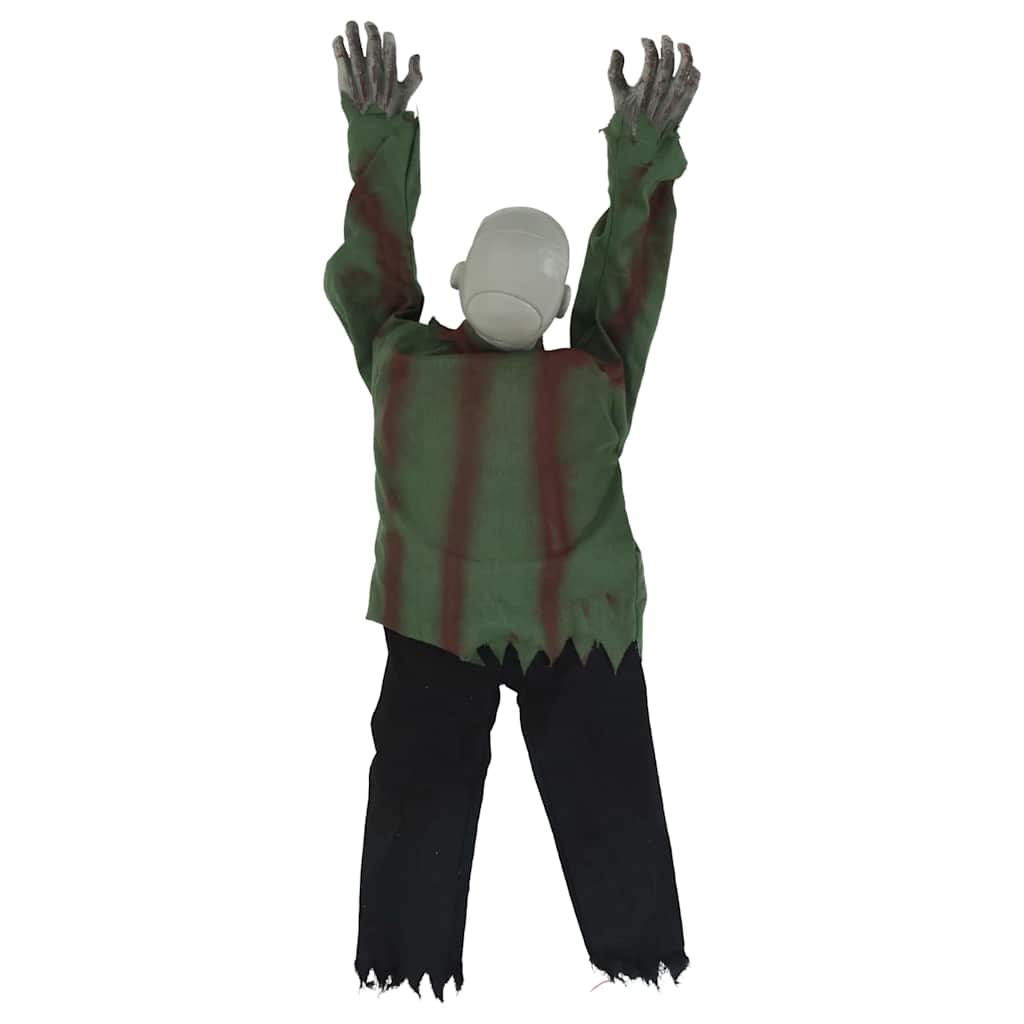 Halloween Krypande Zombie Grön 112 X 25.5 X 21.5 Cm Polyester