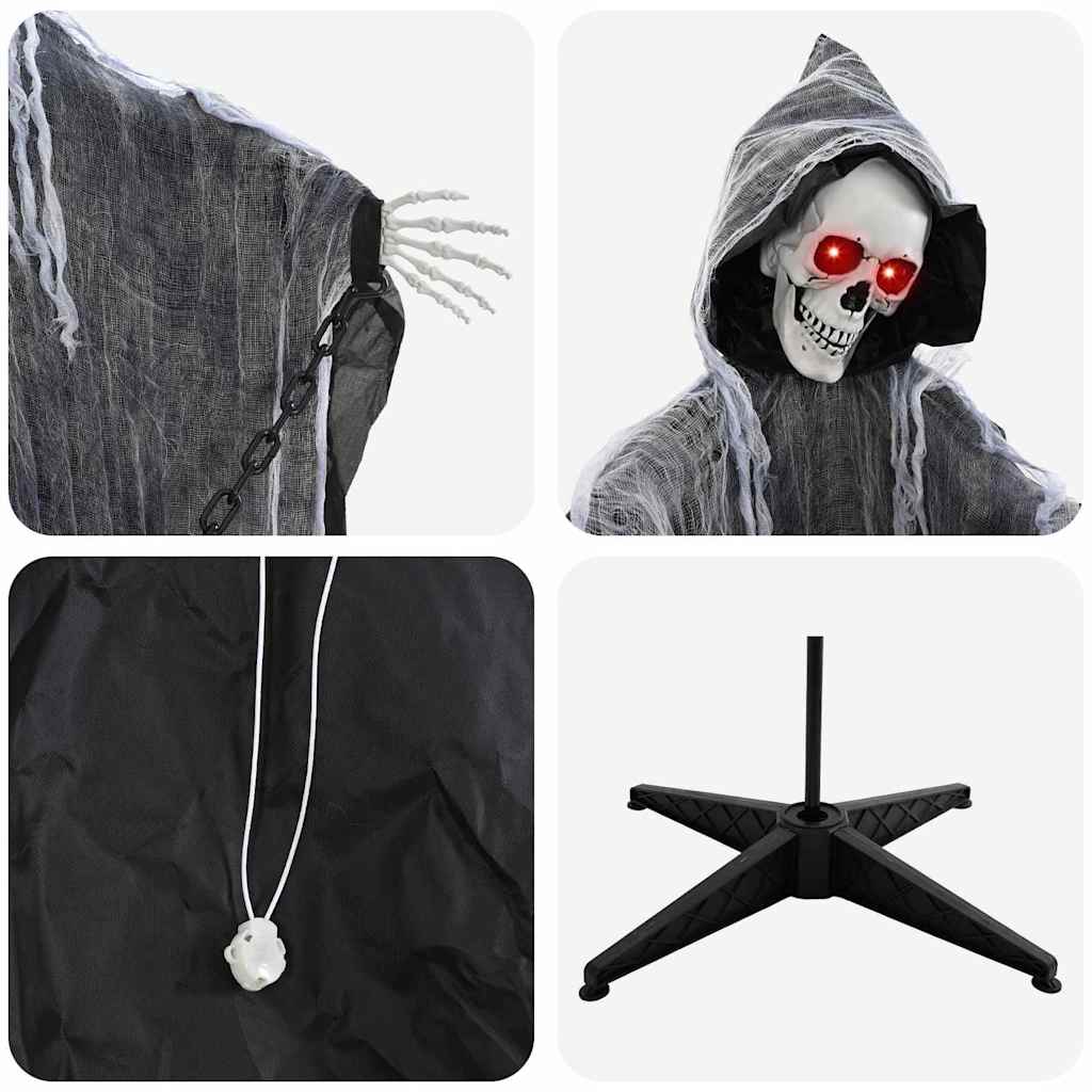 Halloween Grim Reaper Svart 60 X 60 X 155 Cm Polyester
