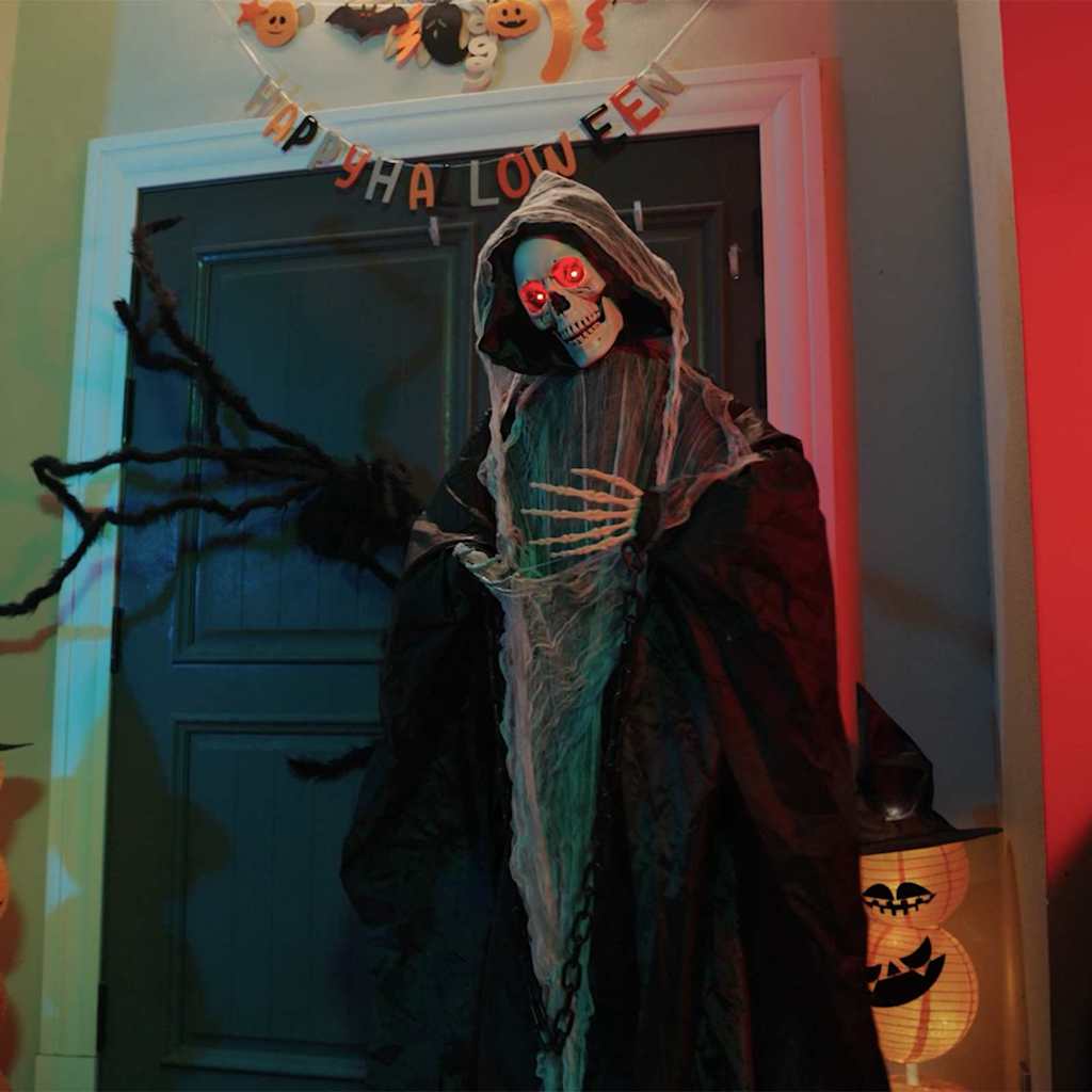 Halloween Grim Reaper Svart 60 X 60 X 155 Cm Polyester