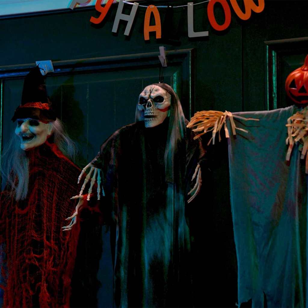 Halloween Hängande Spöke 3 Pcs Flerfärgsdesign 61 X 97 Cm