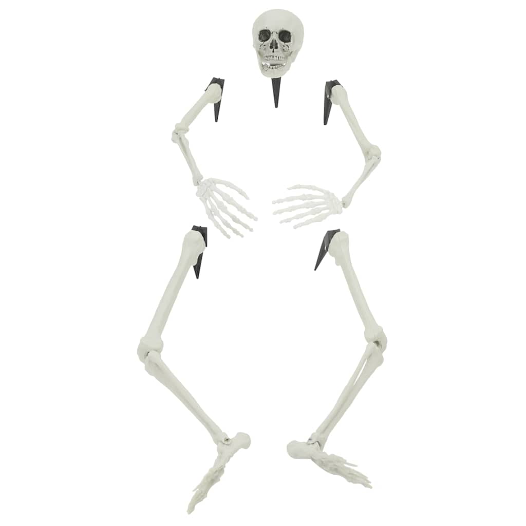 Halloween Skelett Vit 20 X 10 X 9,5 Cm Plast