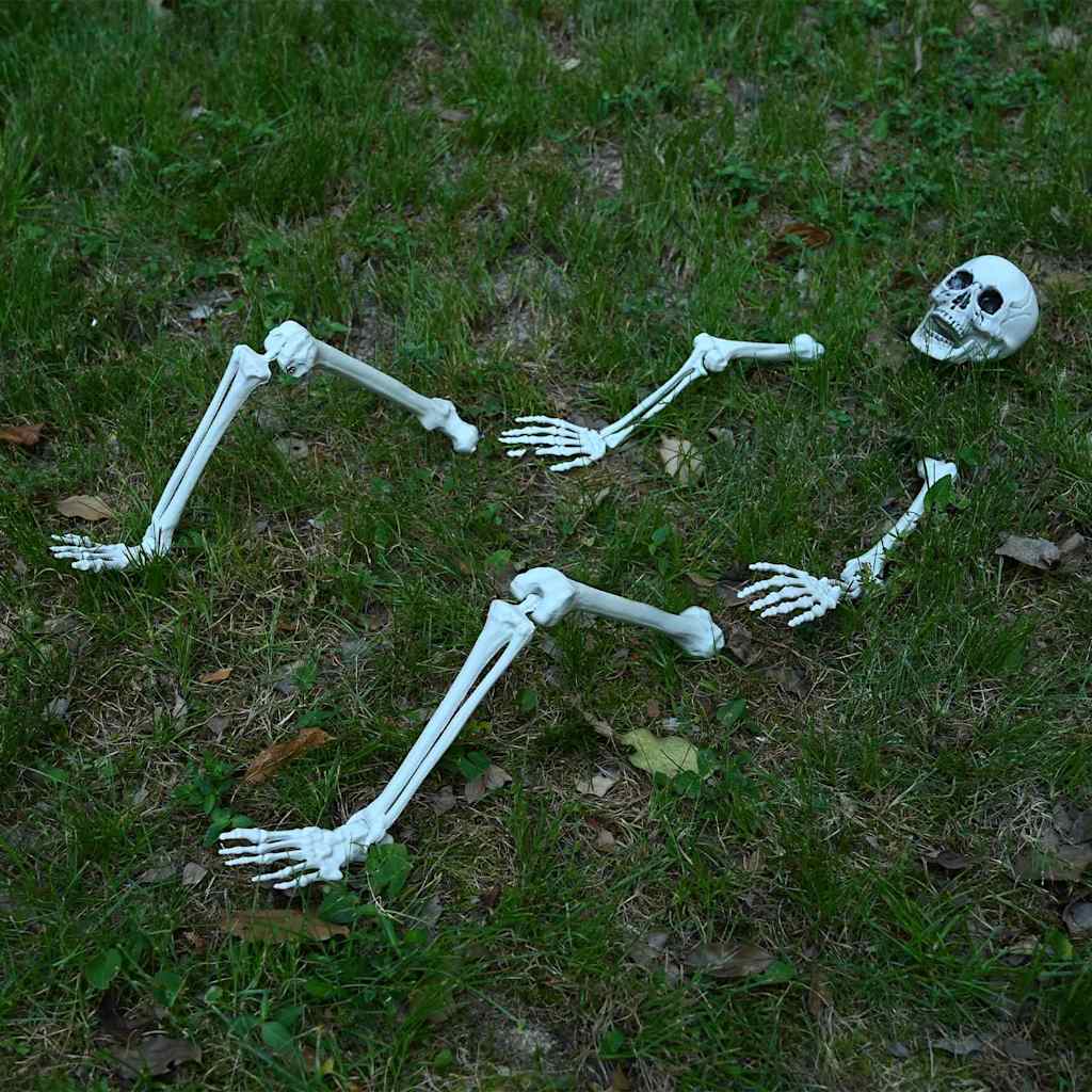 Halloween Skelett Vit 20 X 10 X 9,5 Cm Plast