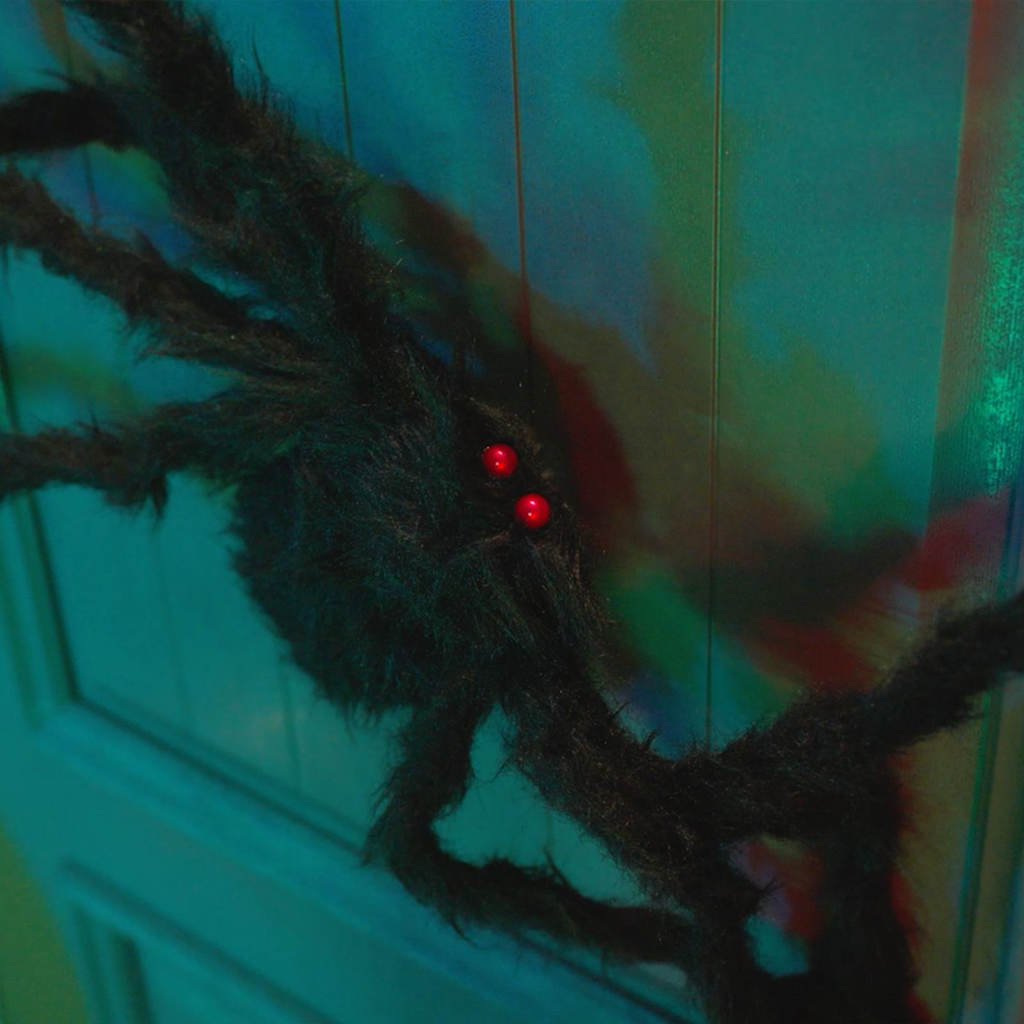 Halloween Spindel Dekoration 3 Pcs Svart 200 Cm