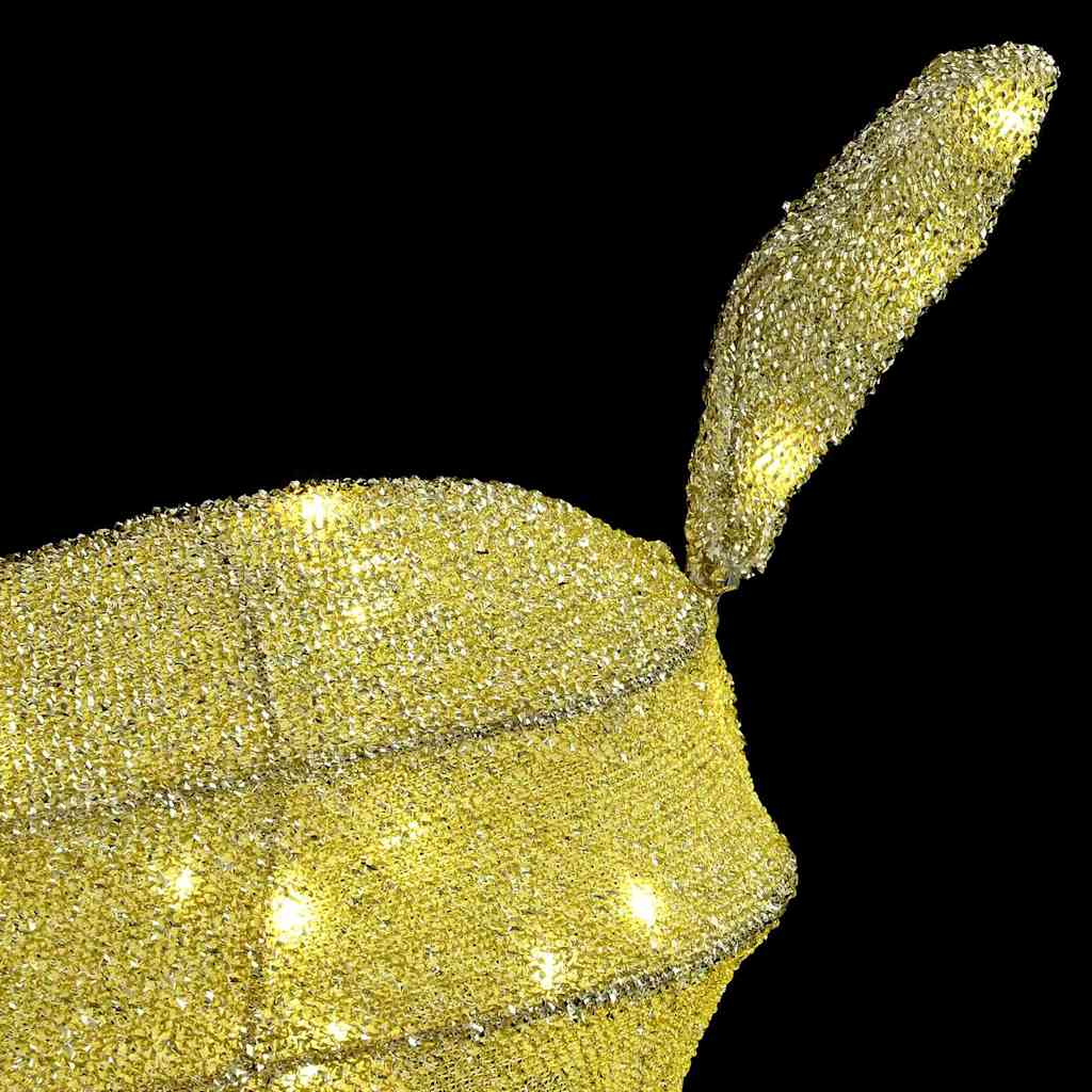 Renfamilj Med 300 Led-Lampor 3 Pcs Varmvit 68 X 26 X 127 Cm Tyg