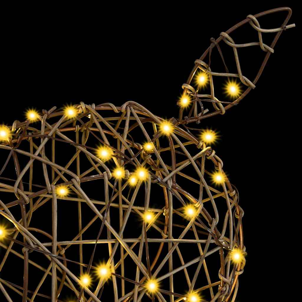 3D Ren Med 250 Led-Lampor Varmvit 180 Cm Rotting