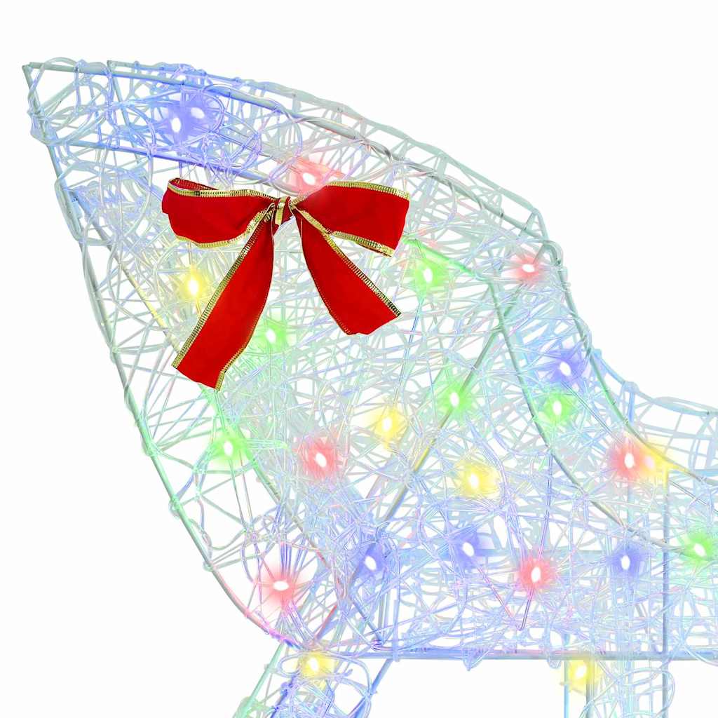 Ren Pull Släde Färgstark 70 X 26 X 128,5 Cm Akryl