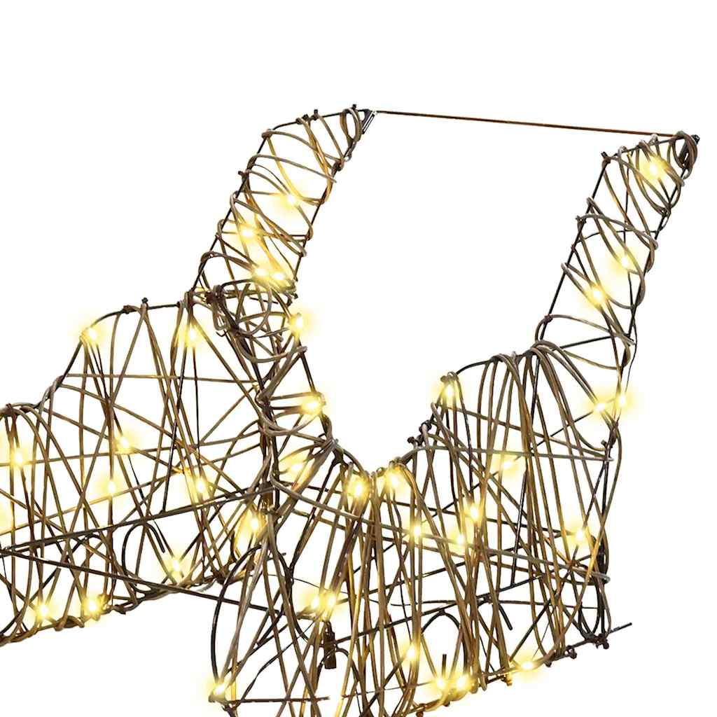 Ren Pull Släde Varmvit 52.5 X 28 X 32.5 Cm Rotting