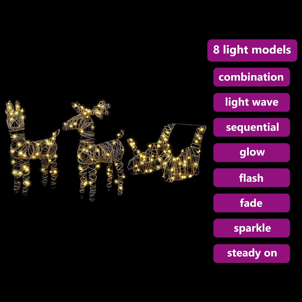 Ren Pull Släde Varmvit 52.5 X 28 X 32.5 Cm Rotting