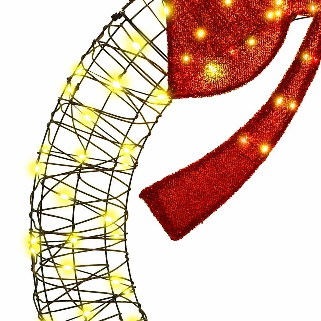 Krans Med 150 Led-Lampor Varmvit 120 Cm Rotting