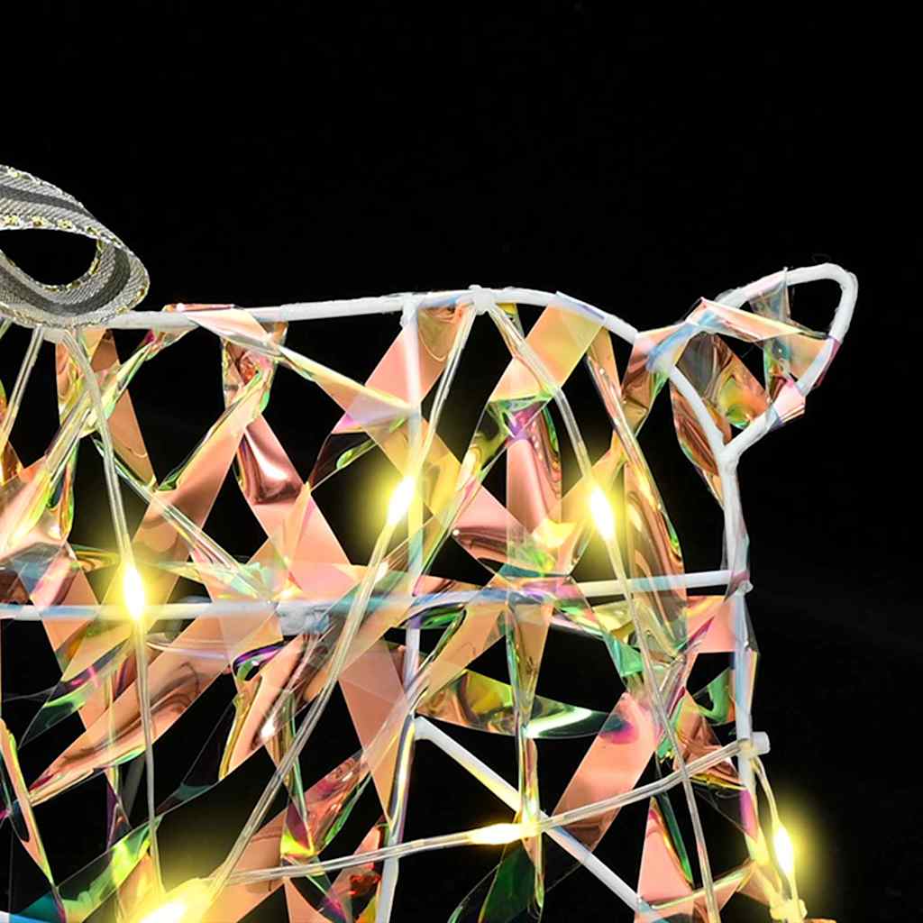 Led Renar Med 40 Led-Lampor 2 Pcs Varmvit Pet