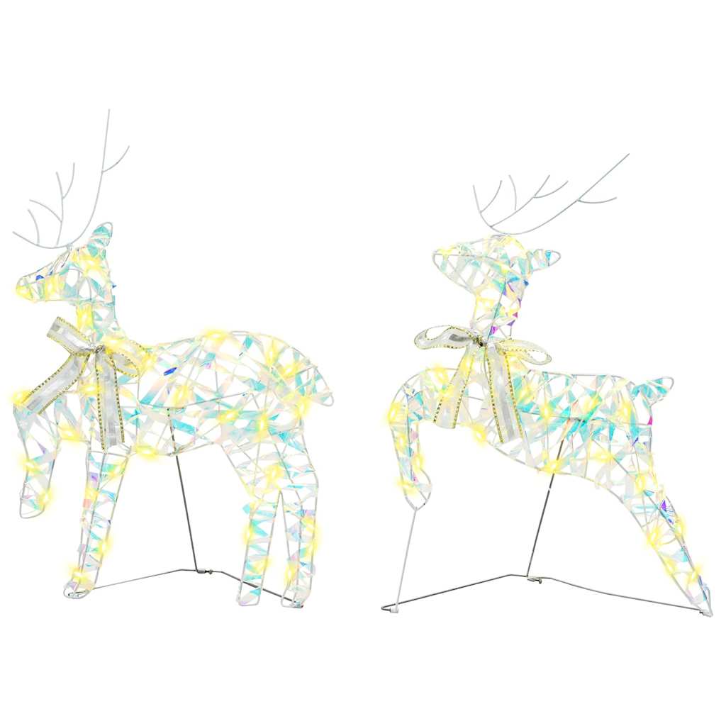 Led Renar Med 40 Led-Lampor 2 Pcs Varmvit Pet