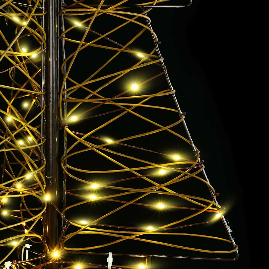 Julgran Med 240 Led-Lampor Varmvit 180 Cm Rotting