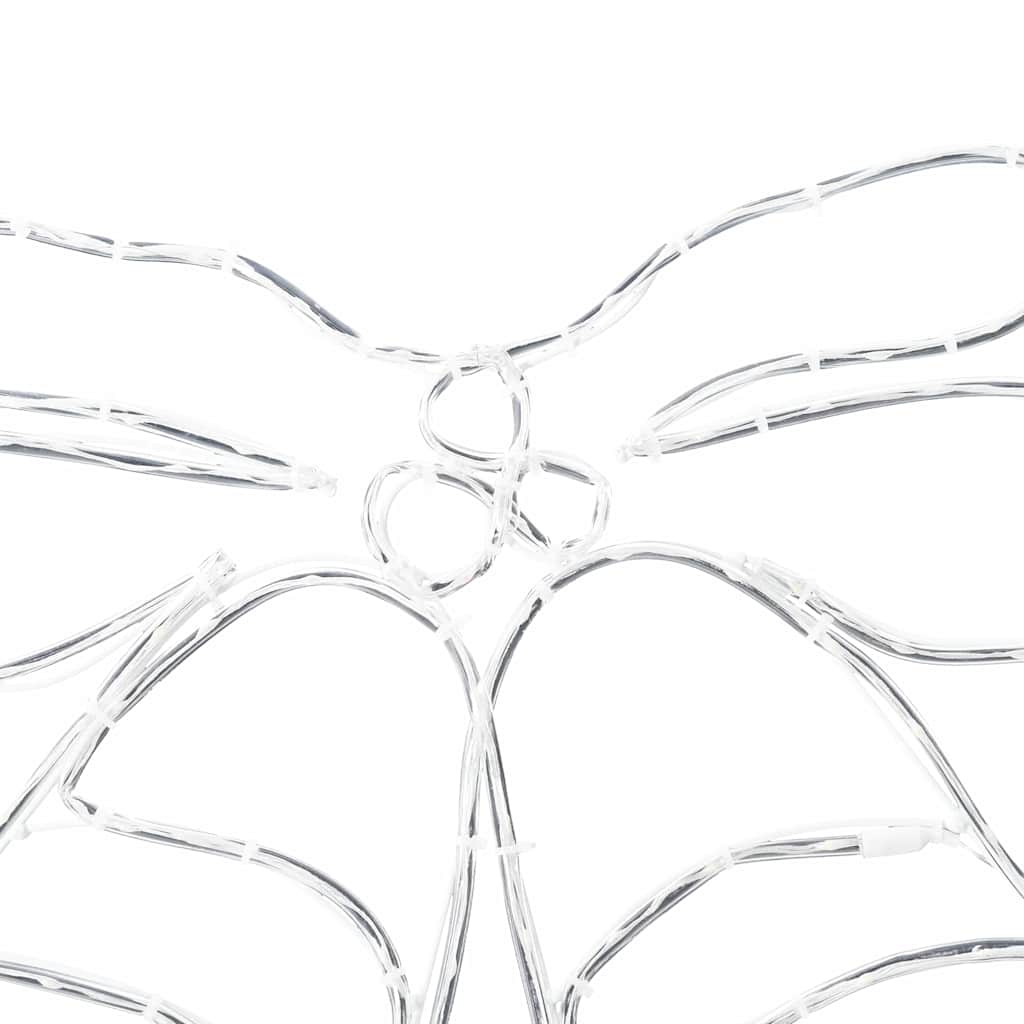 Julklocka Med 144 Led-Lampor Flerfärgsdesign 56 X 46 Cm Pvc