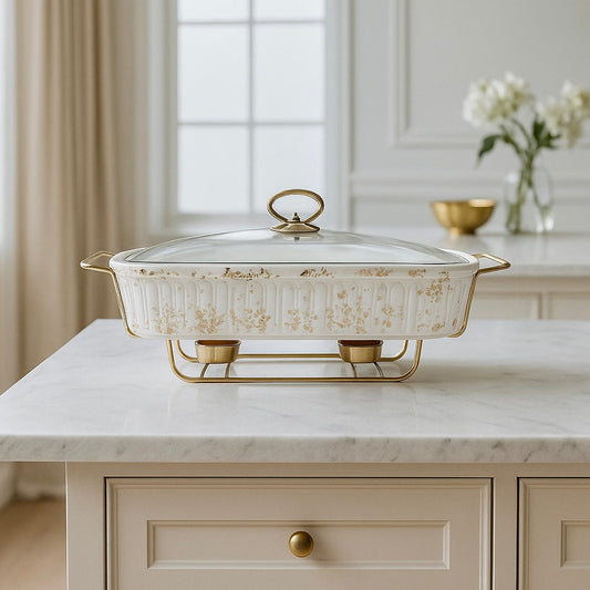 Molly Serveringsgryta Med Lock - 37 cm