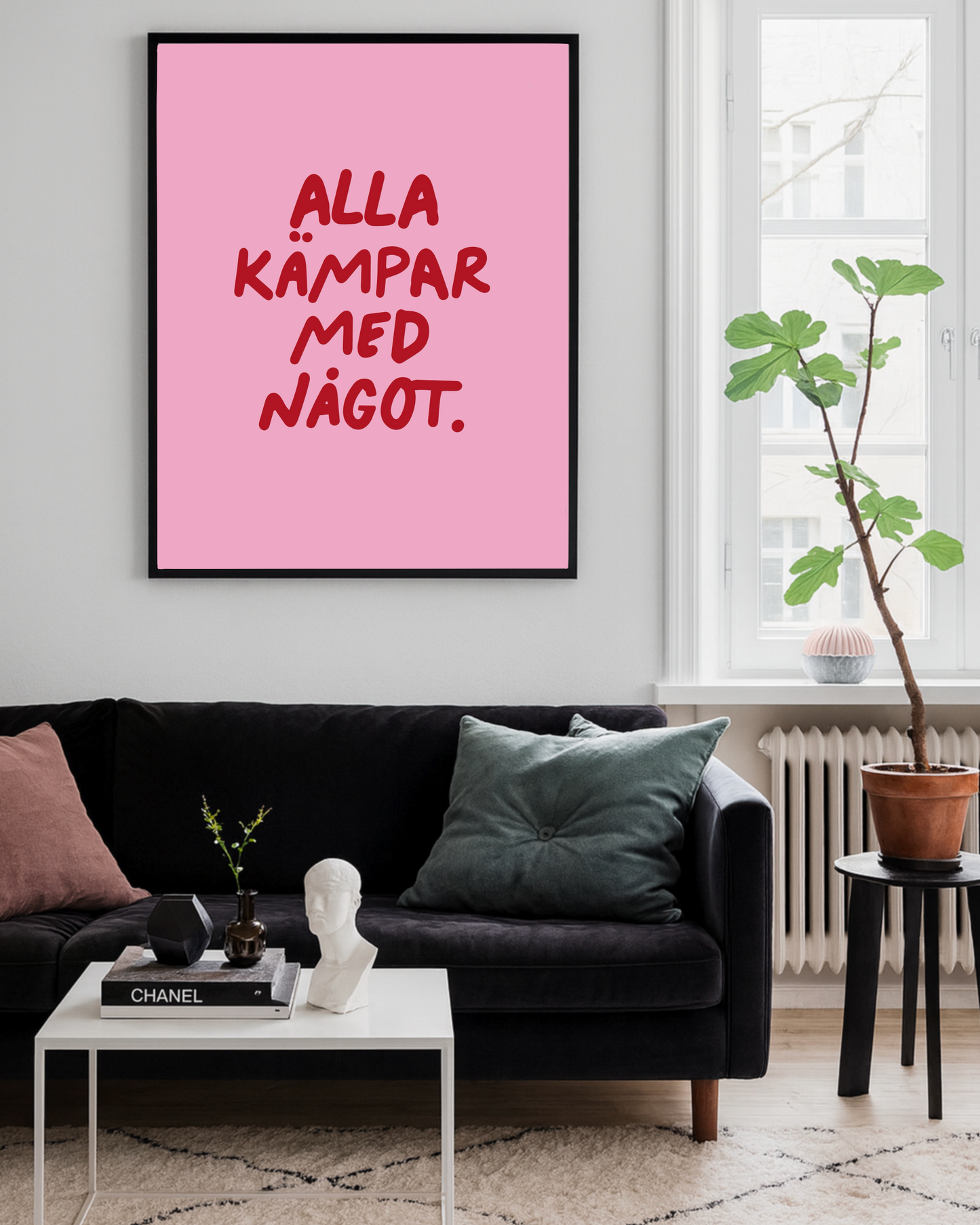 Alla kämpar med något