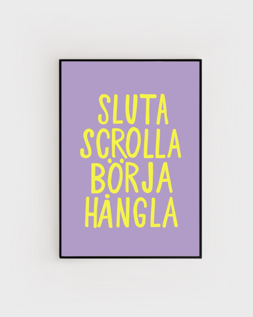 Sluta scrolla börja hångla