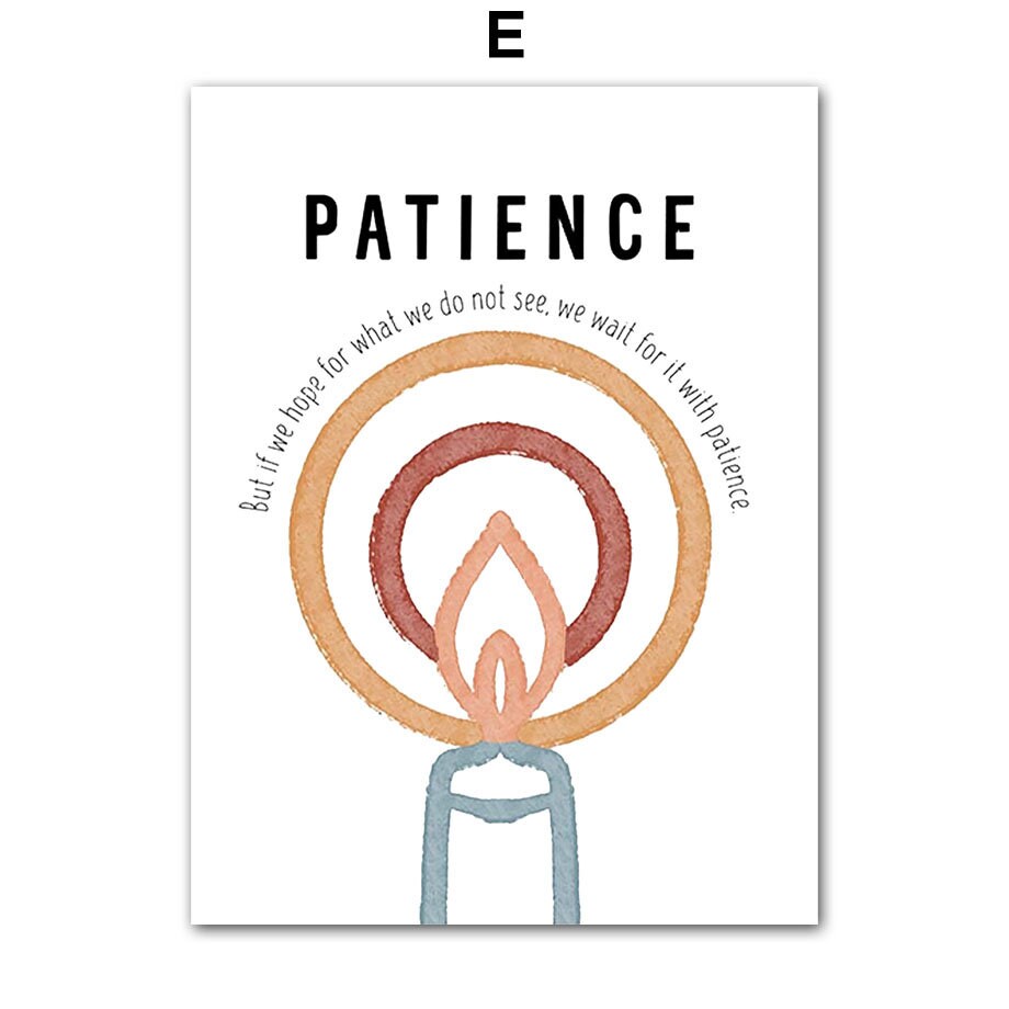 Poster Kinderzimmer Regenbogen Frieden Blume Herz Kerze I Kinderzimmer Bilder I Wand Deko I Kunst Druck I Deko Print I ohne Rahmen